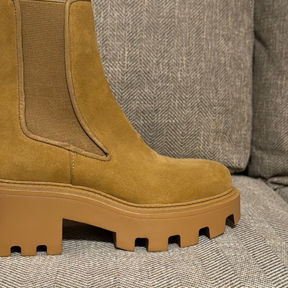 NWT Zara Brown 2” Stylish Platform Boots Shoes Womens Size 5 - Picture 5 of 15